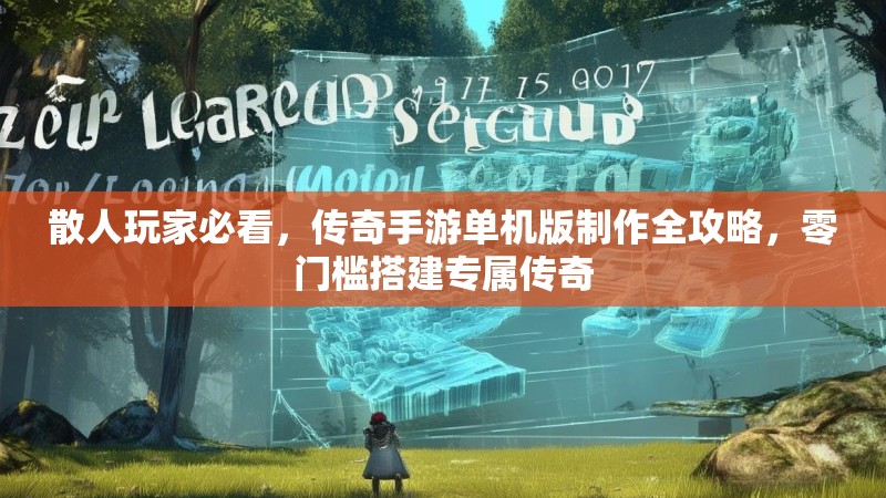 散人玩家必看，传奇手游单机版制作全攻略，零门槛搭建专属传奇