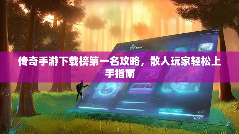 传奇手游下载榜第一名攻略，散人玩家轻松上手指南