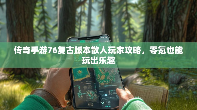 传奇手游76复古版本散人玩家攻略，零氪也能玩出乐趣
