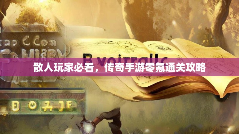 散人玩家必看，传奇手游零氪通关攻略