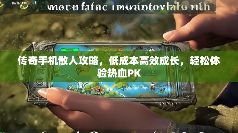 传奇手机散人攻略，低成本高效成长，轻松体验热血PK