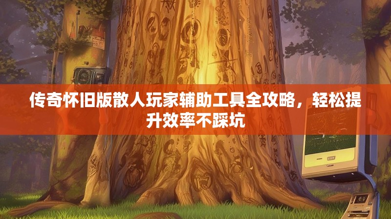 传奇怀旧版散人玩家辅助工具全攻略，轻松提升效率不踩坑