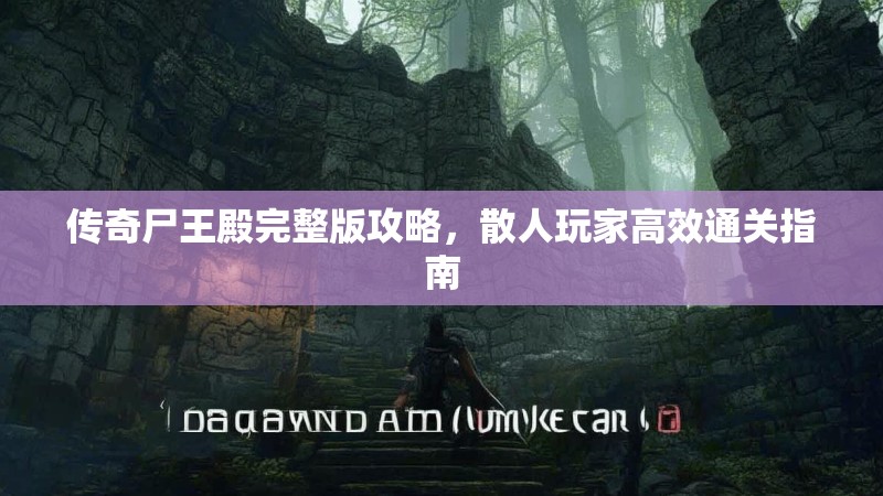 传奇尸王殿完整版攻略，散人玩家高效通关指南