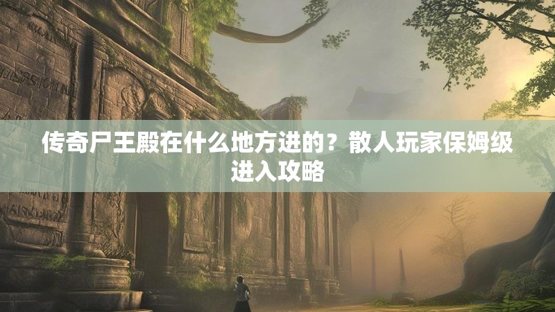 传奇尸王殿在什么地方进的？散人玩家保姆级进入攻略