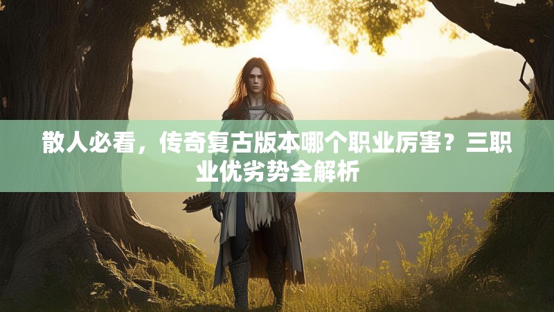 散人必看，传奇复古版本哪个职业厉害？三职业优劣势全解析