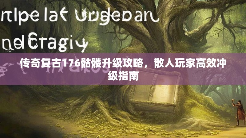 传奇复古176骷髅升级攻略,散人玩家高效冲级指南