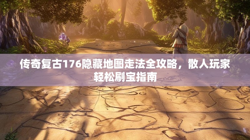 传奇复古176隐藏地图走法全攻略,散人玩家轻松刷宝指南