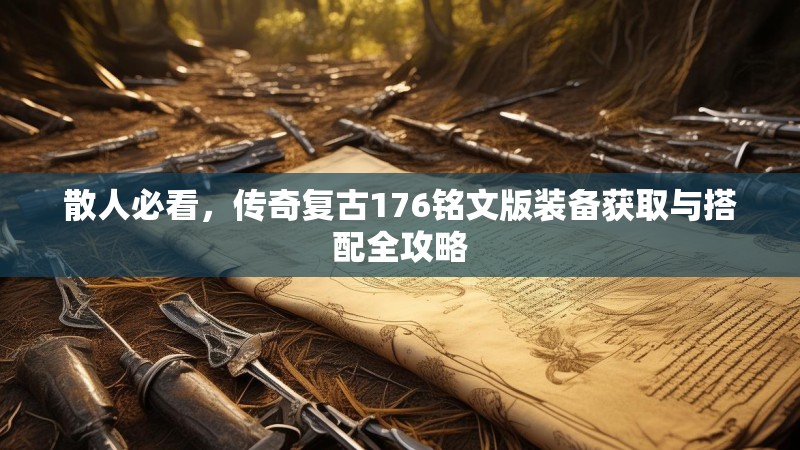 散人必看,传奇复古176铭文版装备获取与搭配全攻略