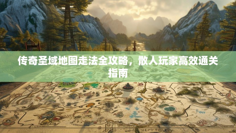 传奇圣域地图走法全攻略,散人玩家高效通关指南