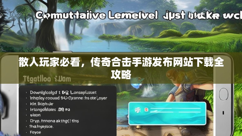 散人玩家必看，传奇合击手游发布网站下载全攻略