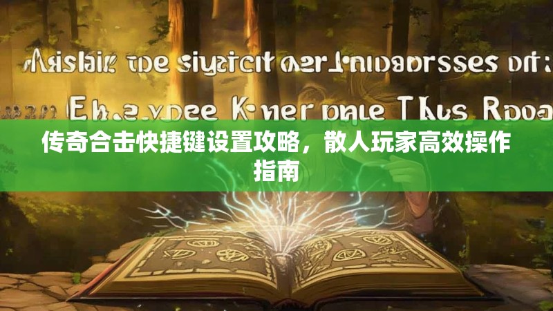 传奇合击快捷键设置攻略,散人玩家高效操作指南