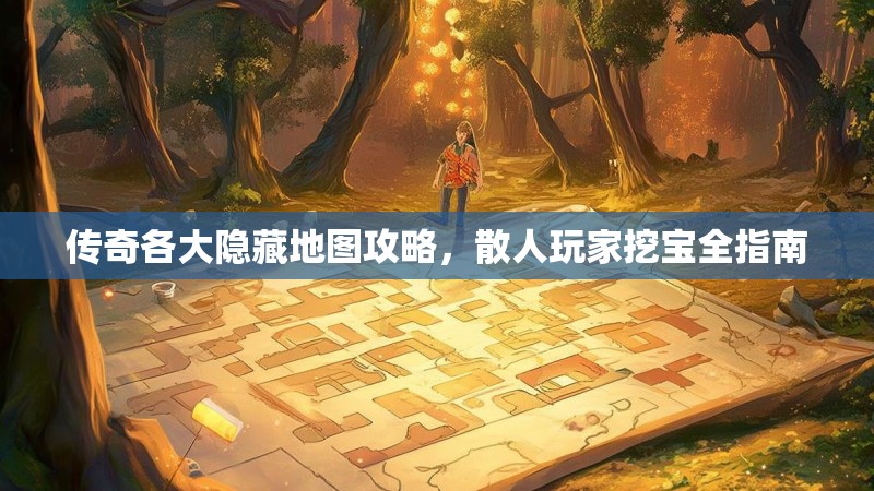 传奇各大隐藏地图攻略，散人玩家挖宝全指南