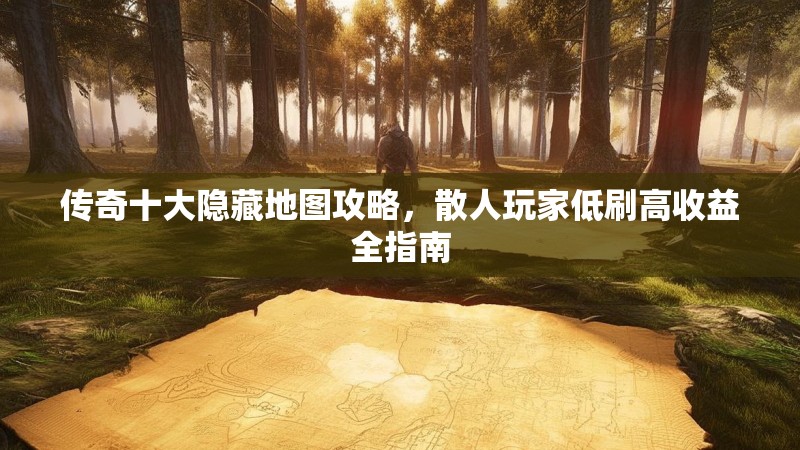 传奇十大隐藏地图攻略,散人玩家低刷高收益全指南