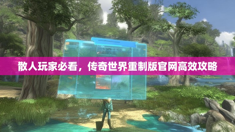 散人玩家必看,传奇世界重制版官网高效攻略