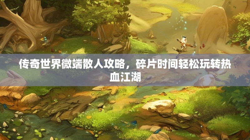 传奇世界微端散人攻略,碎片时间轻松玩转热血江湖