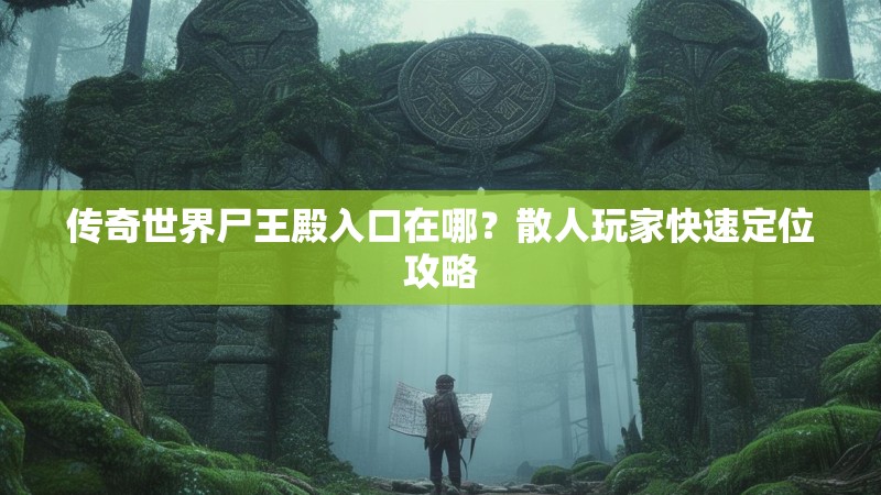 传奇世界尸王殿入口在哪?散人玩家快速定位攻略