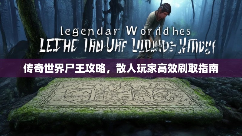 传奇世界尸王攻略,散人玩家高效刷取指南