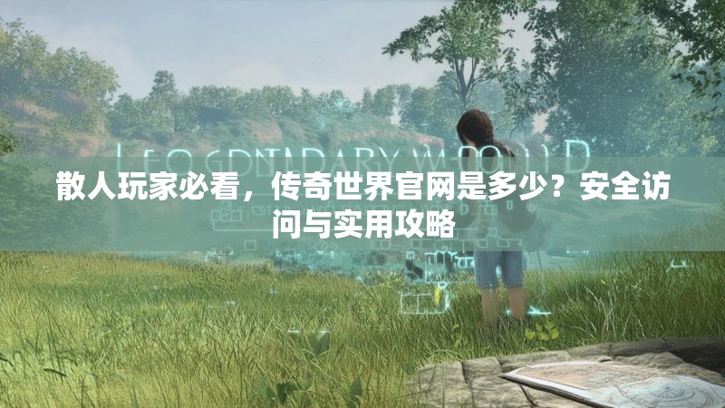 散人玩家必看,传奇世界官网是多少?安全访问与实用攻略