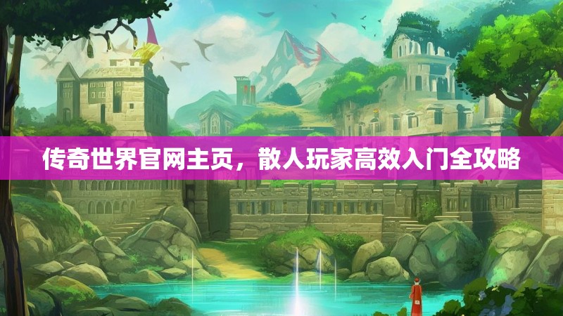 传奇世界官网主页，散人玩家高效入门全攻略