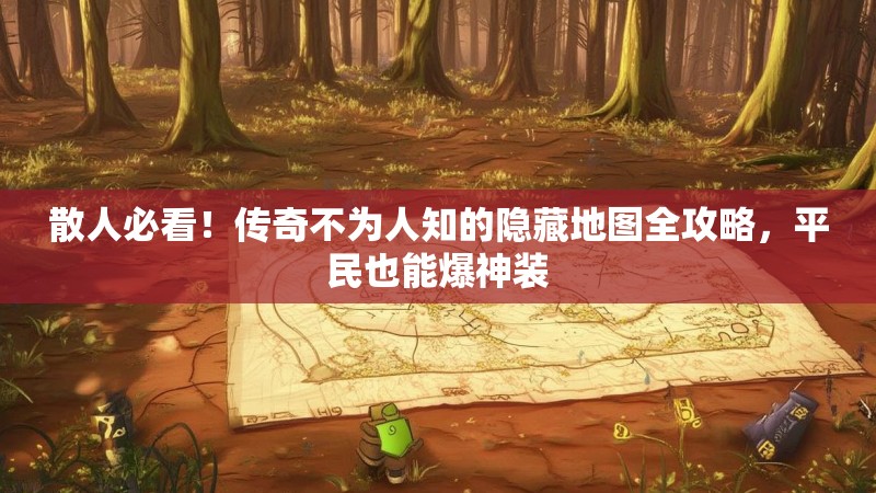 散人必看！传奇不为人知的隐藏地图全攻略，平民也能爆神装