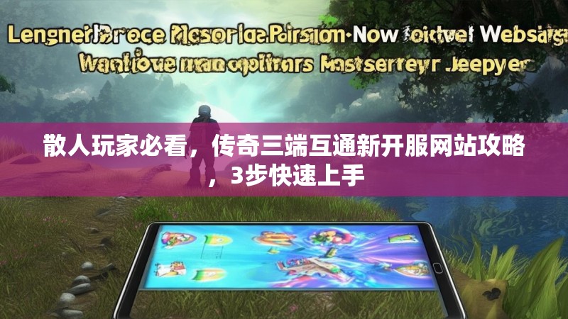 散人玩家必看,传奇三端互通新开服网站攻略,3步快速上手