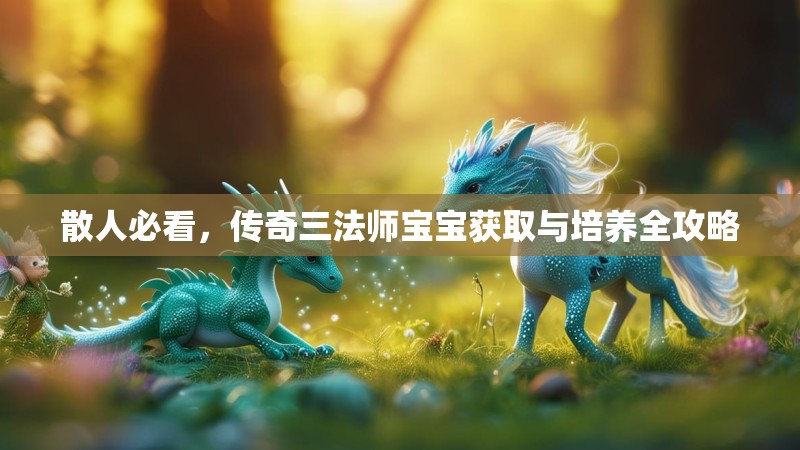 散人必看,传奇三法师宝宝获取与培养全攻略