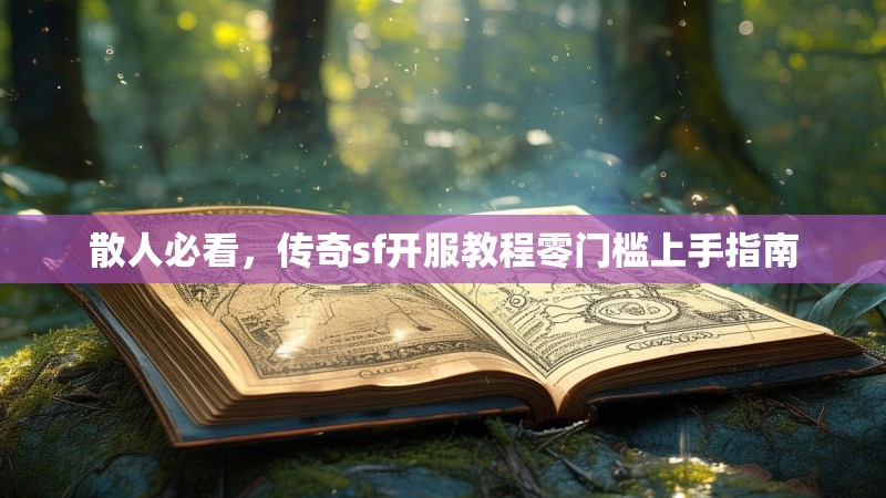 散人必看,传奇sf开服教程零门槛上手指南