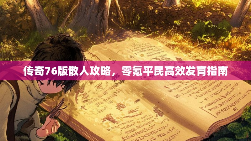 传奇76版散人攻略,零氪平民高效发育指南