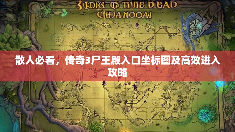 散人必看,传奇3尸王殿入口坐标图及高效进入攻略