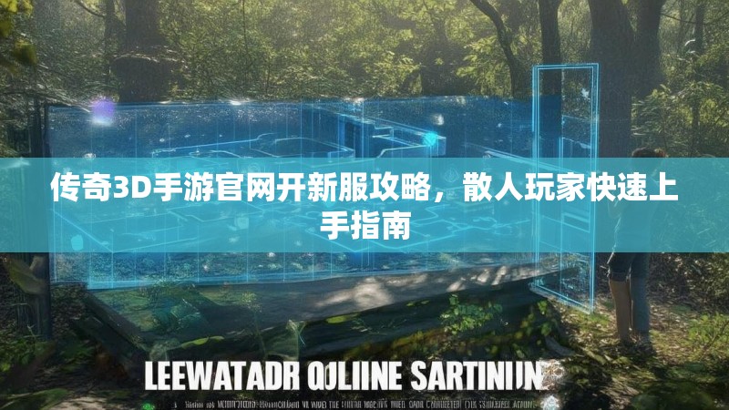 传奇3D手游官网开新服攻略，散人玩家快速上手指南
