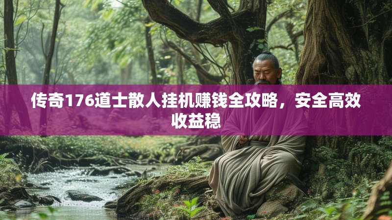 传奇176道士散人挂机赚钱全攻略,安全高效收益稳