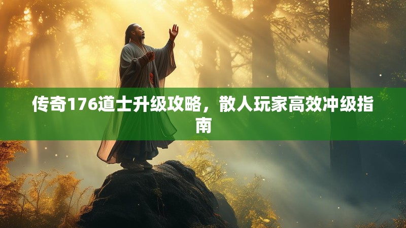 传奇176道士升级攻略，散人玩家高效冲级指南