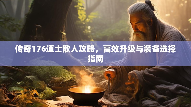 传奇176道士散人攻略，高效升级与装备选择指南