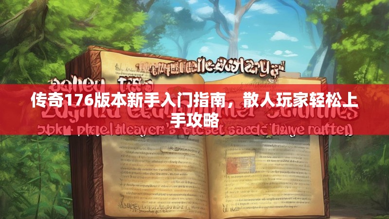 传奇176版本新手入门指南,散人玩家轻松上手攻略
