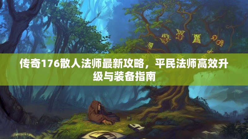 传奇176散人法师最新攻略,平民法师高效升级与装备指南