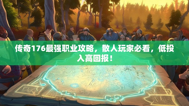 传奇176最强职业攻略,散人玩家必看,低投入高回报!