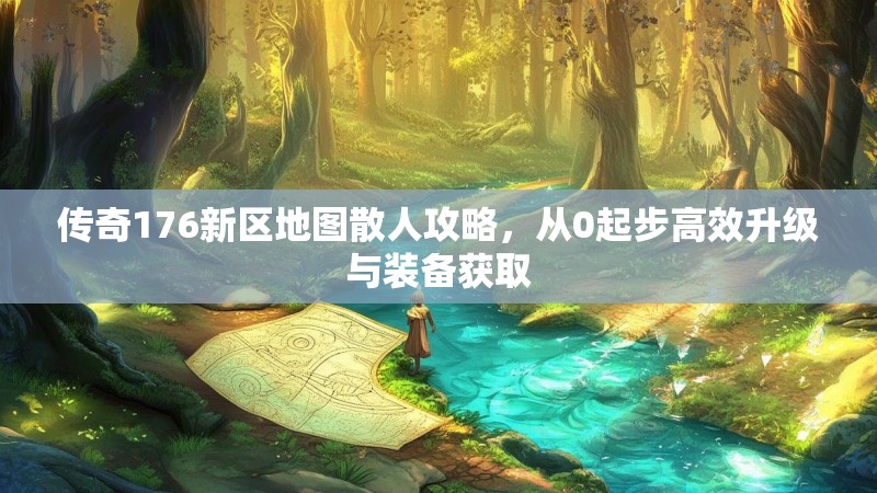 传奇176新区地图散人攻略,从0起步高效升级与装备获取