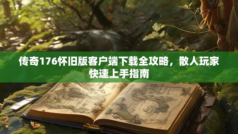 传奇176怀旧版客户端下载全攻略,散人玩家快速上手指南