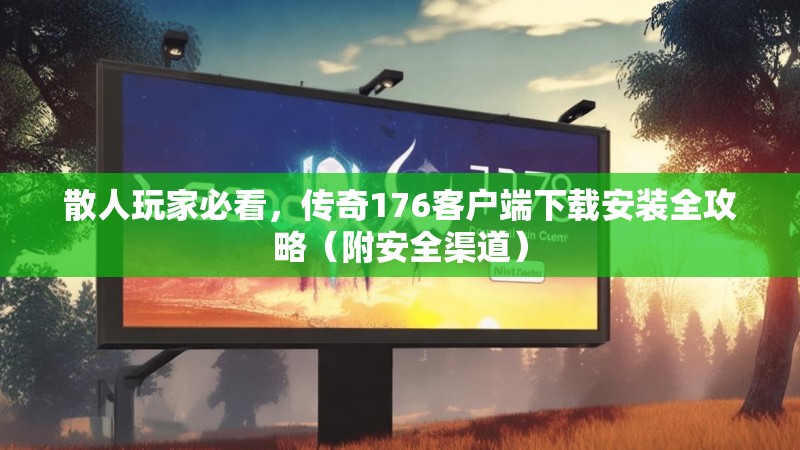 散人玩家必看,传奇176客户端下载安装全攻略(附安全渠道)