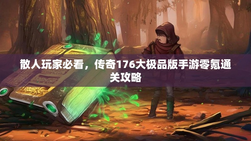散人玩家必看,传奇176大极品版手游零氪通关攻略