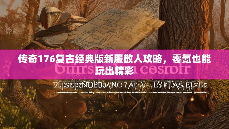 传奇176复古经典版新服散人攻略，零氪也能玩出精彩