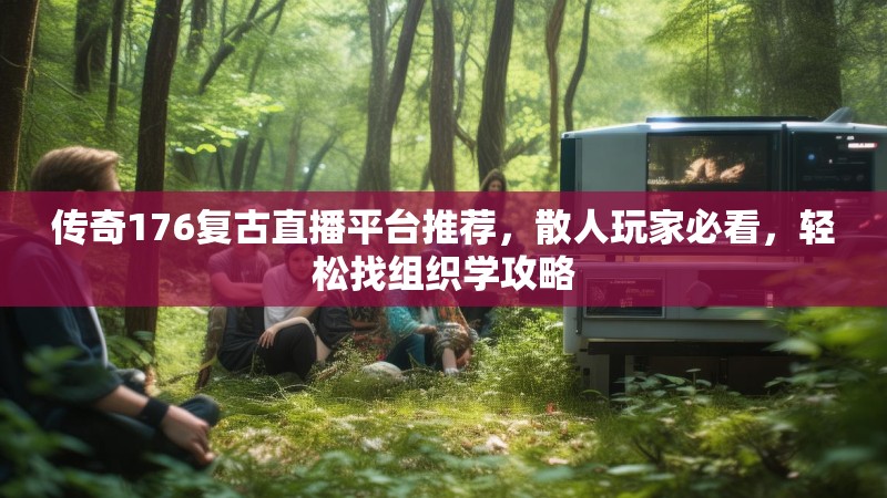 传奇176复古直播平台推荐，散人玩家必看，轻松找组织学攻略