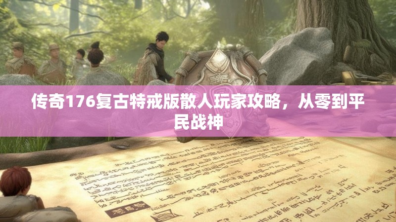 传奇176复古特戒版散人玩家攻略,从零到平民战神