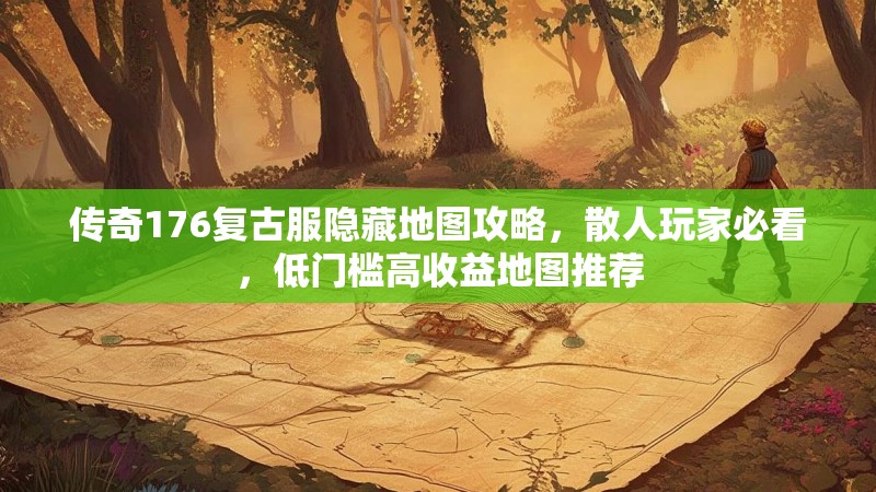 传奇176复古服隐藏地图攻略,散人玩家必看,低门槛高收益地图推荐