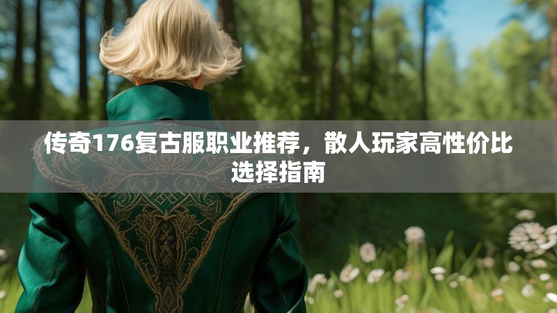 传奇176复古服职业推荐,散人玩家高性价比选择指南