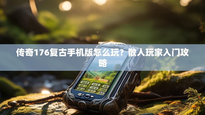 传奇176复古手机版怎么玩?散人玩家入门攻略