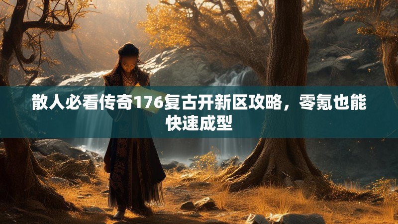 散人必看传奇176复古开新区攻略,零氪也能快速成型