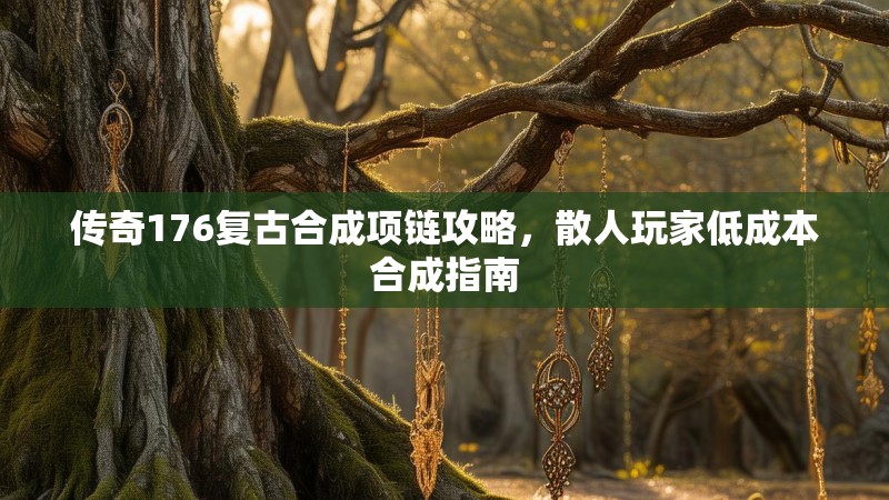 传奇176复古合成项链攻略，散人玩家低成本合成指南