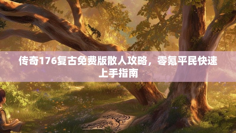 传奇176复古免费版散人攻略,零氪平民快速上手指南
