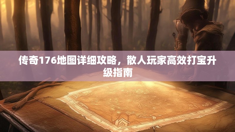 传奇176地图详细攻略,散人玩家高效打宝升级指南